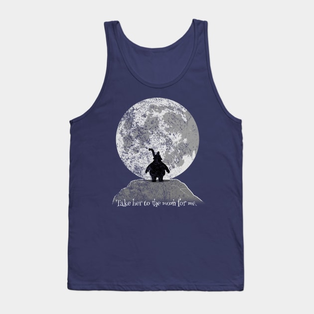Take her to the moon for me Tank Top by jcastick